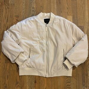 Sanctuary Zip-Up Bomber Jacket Size M